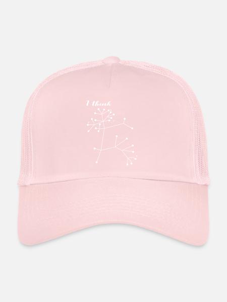 Darwin Arbre des sciences de la vie Biologie - Casquette trucker  - rose pâle - Devant