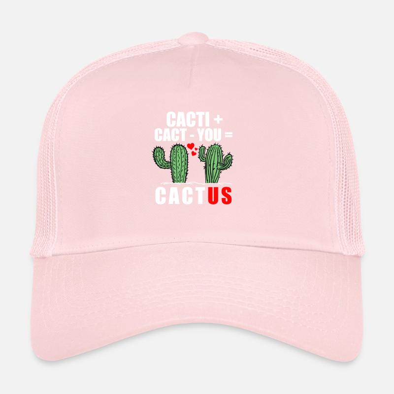 Funny Cactus Cact us Love Couples Love Gift Casquette trucker 