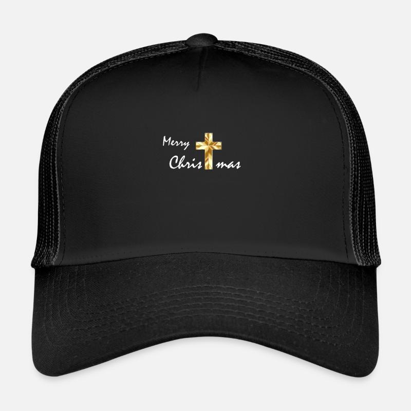 Religious Christmas Trucker Cap