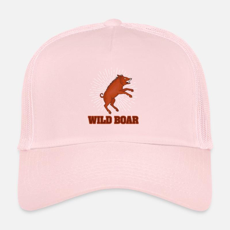 Sanglier chasseur Bache Sau Eber cadeau chasse Casquette trucker 