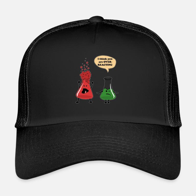 Conception de thé en tube à essai Science Casquette trucker 