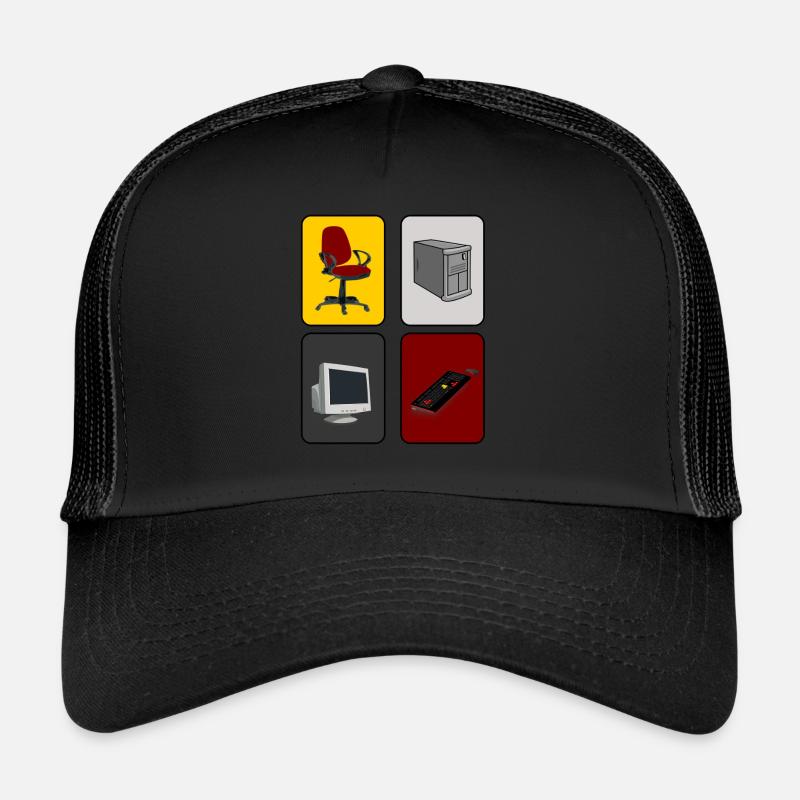 Les joueurs PC Casquette trucker 