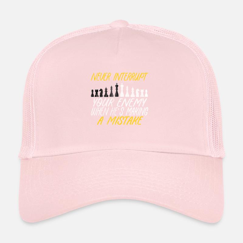 Adversaires d'échecs Casquette trucker 