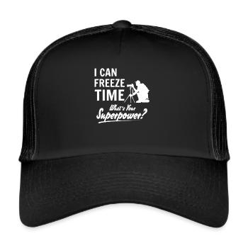 photography - Trucker Cap - black/black - Front