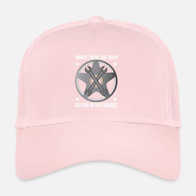 Garage n’attends pas je suis dans le garage Casquette trucker 