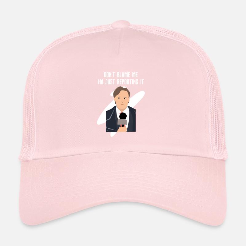 Press reporter journalist press freedom media Trucker Cap