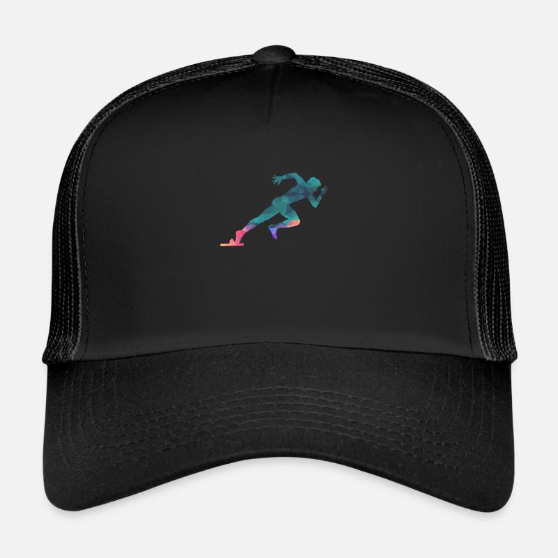 Sprinter Sprint - Casquette trucker  - noir/noir