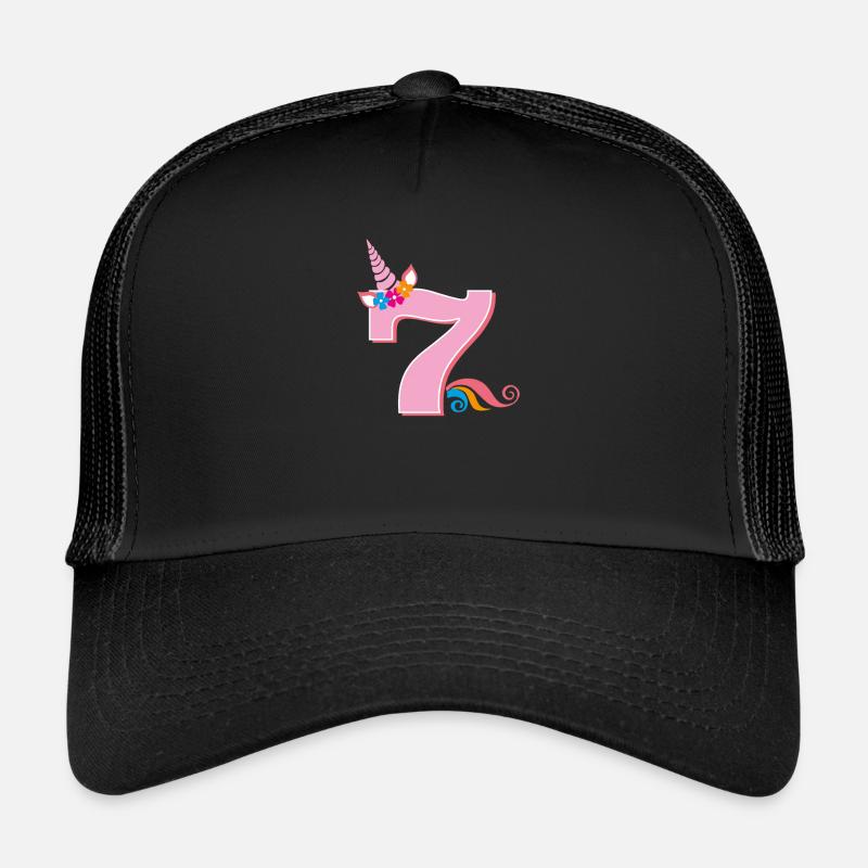 Licorne du 7ème anniversaire Casquette trucker 