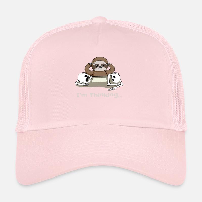 Sloth Idea Slow Thinking Superior Gift Trucker Cap