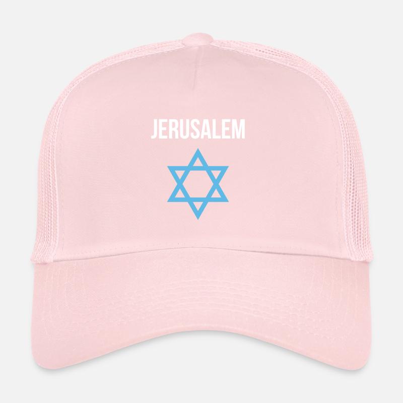 Jérusalem Israël Etoile de David Casquette trucker 