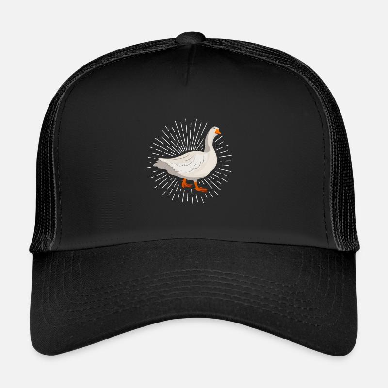 Gans Hausgans Goose Weihnachtsgans Geschenk Trucker Cap