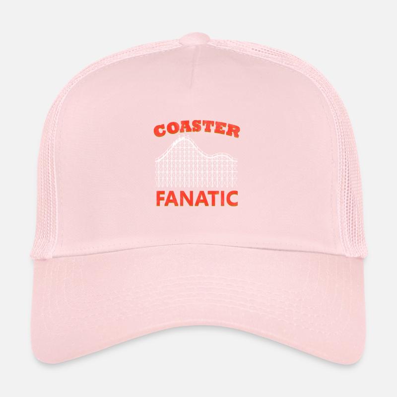 Rollercoaster Fanatic Achterbahn Freizeitpark Trucker Cap