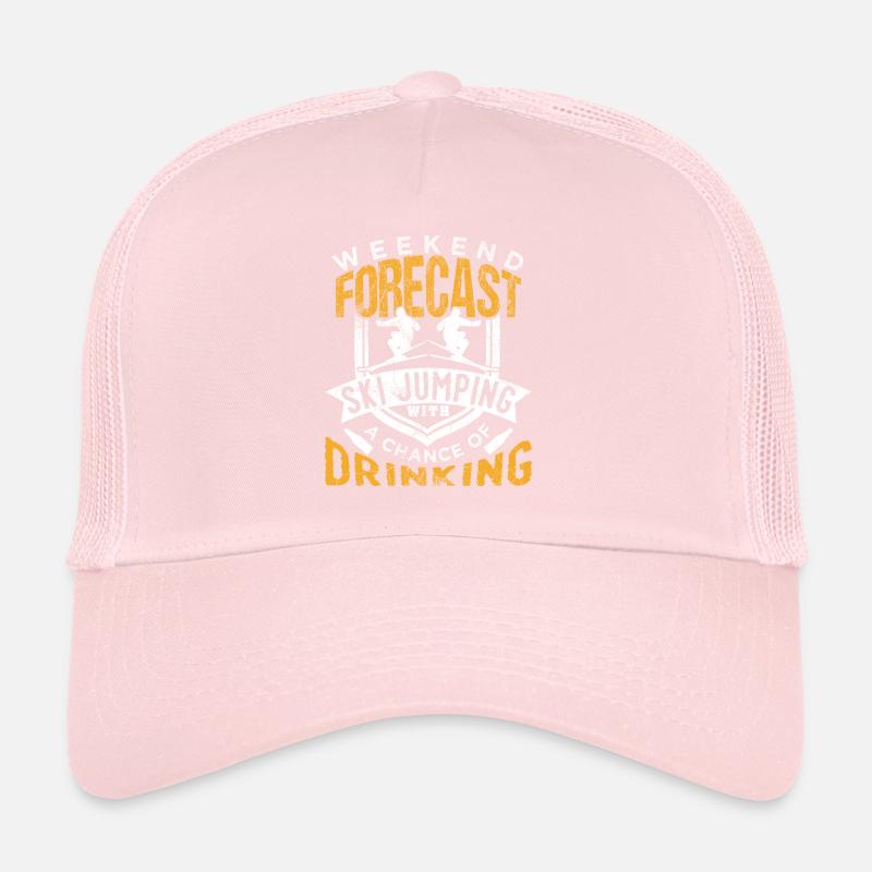 Ski jumping Trucker Cap