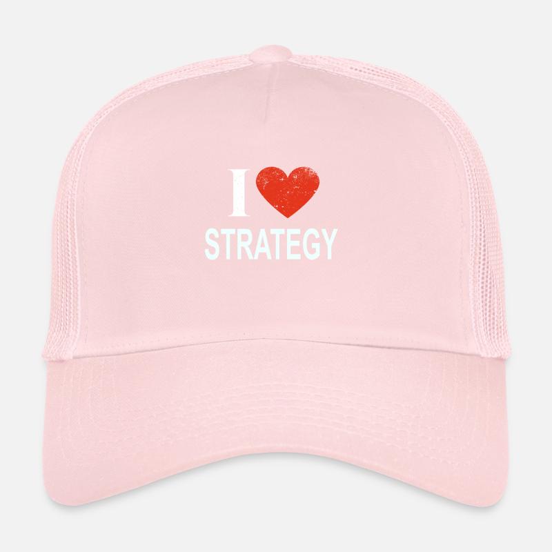 I Love Strategy Trucker Cap