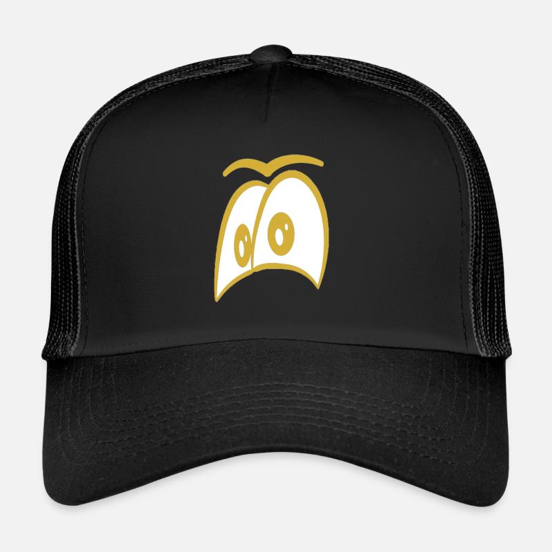 Gold eye Trucker Cap