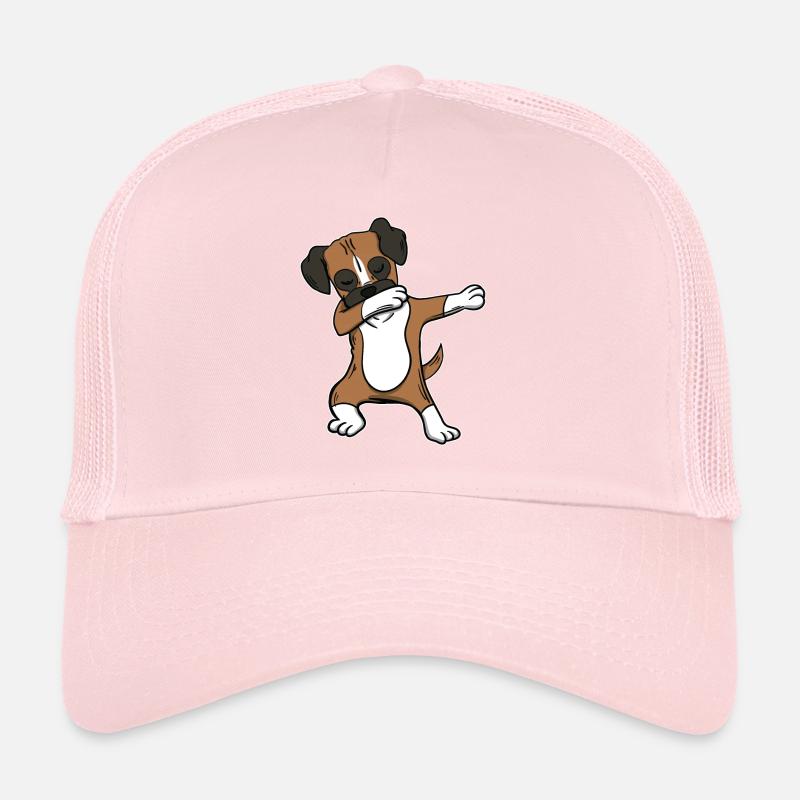 Cadeau de danse de chien de boxeur allemand Dabb Dabb Casquette trucker 