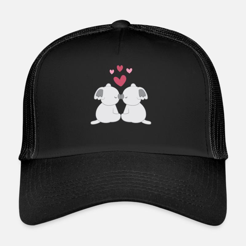 Koala - Koala - Koalafan - Saint Valentin - Coeur Casquette trucker 