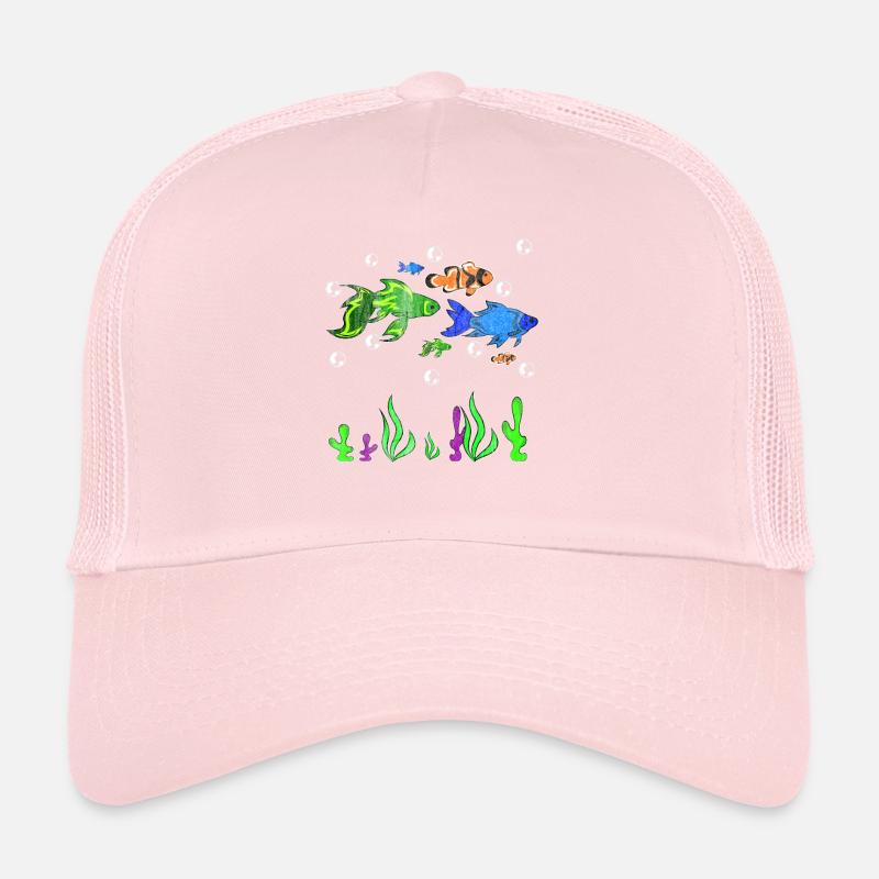Créatures aquatiques Casquette trucker 