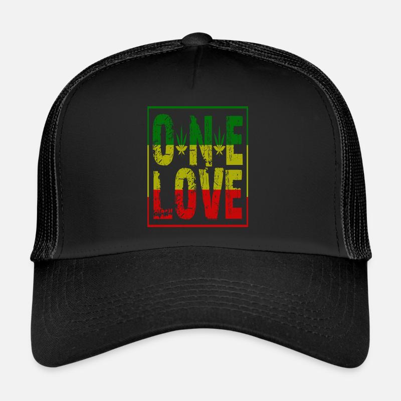 Rasta one love Trucker Cap