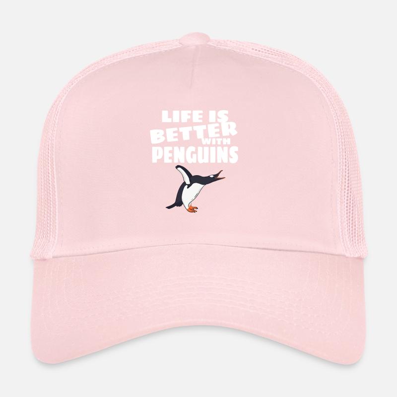 manchot Casquette trucker 