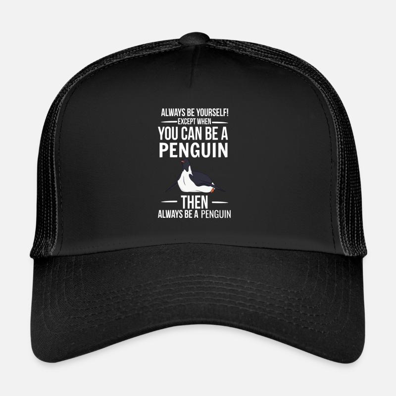 manchot Casquette trucker 