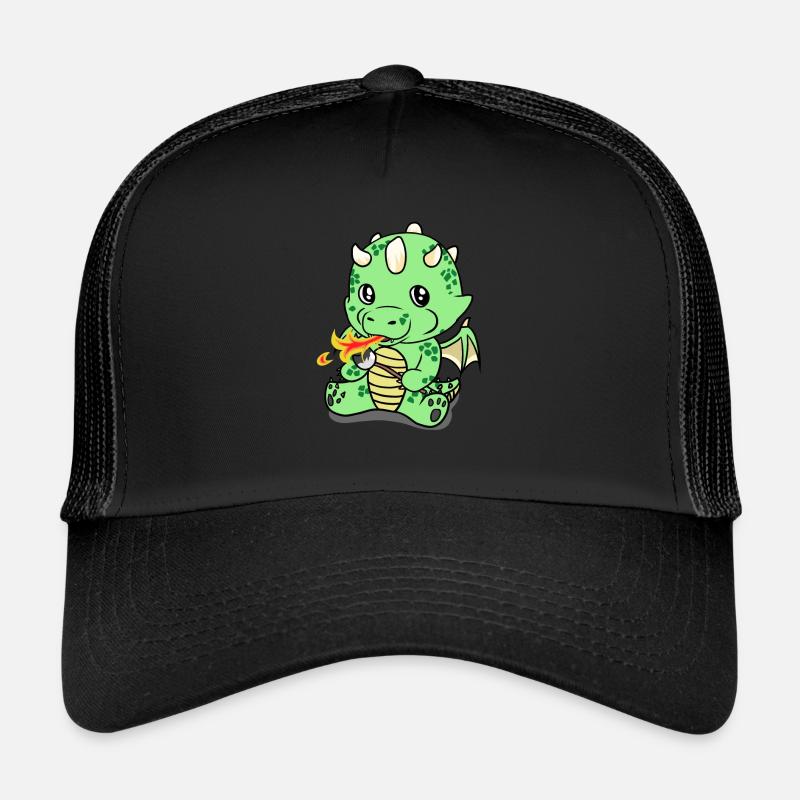 Marshmallow Dragon Casquette trucker 