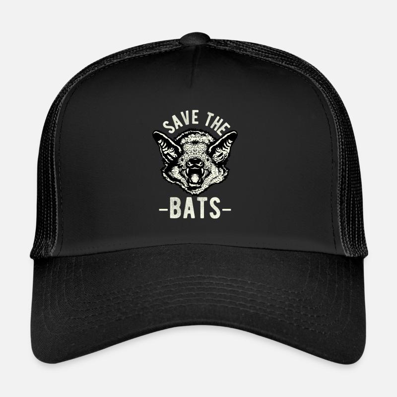 Save The Bats Animal Gift Idea Trucker Cap