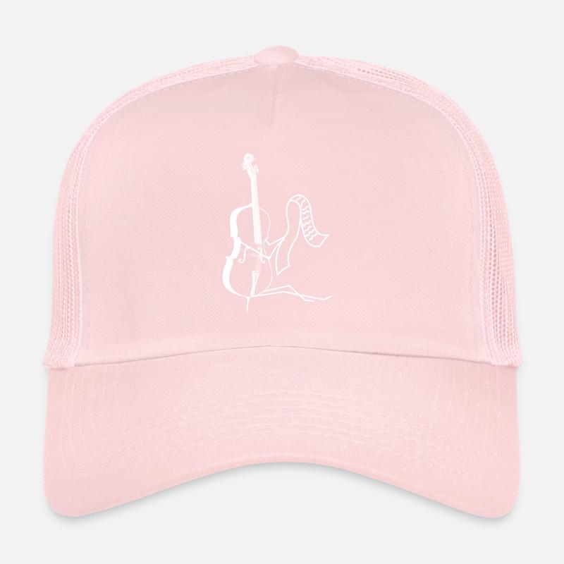 Violoncelle - violoncelle - violoncelliste - partition Casquette trucker 