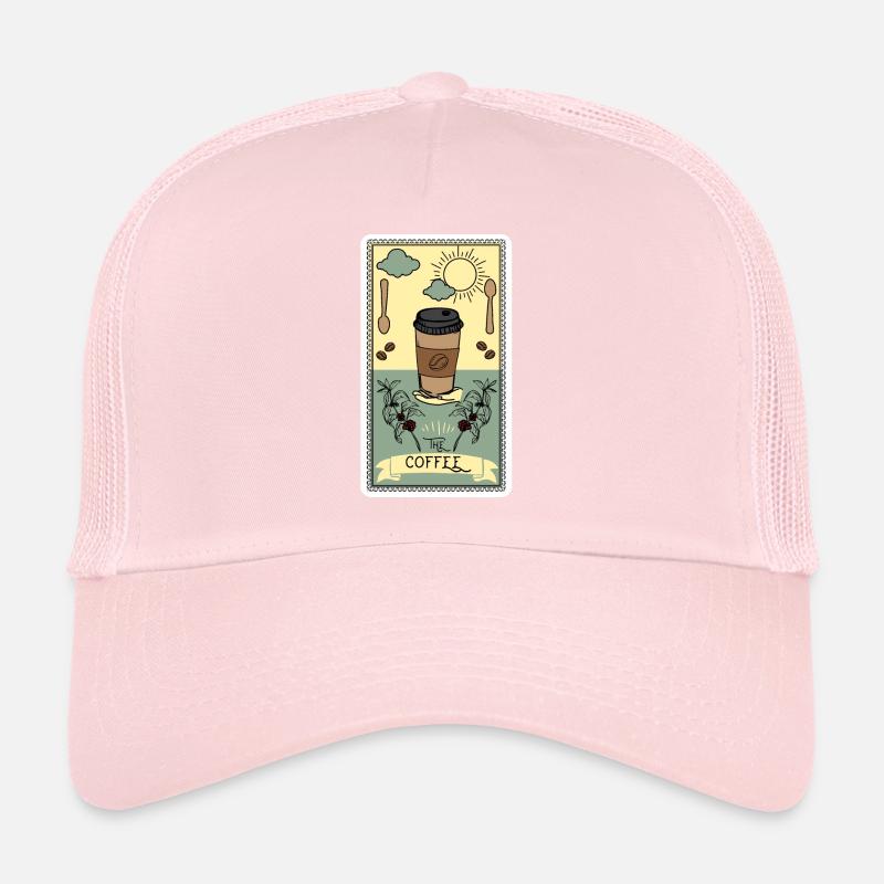 Coffee tarot card Trucker Cap