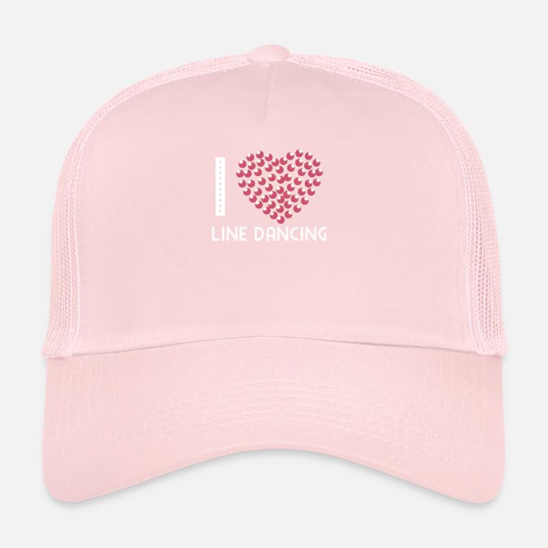 Linedance - Linedancer - Country Heart - I love Trucker Cap
