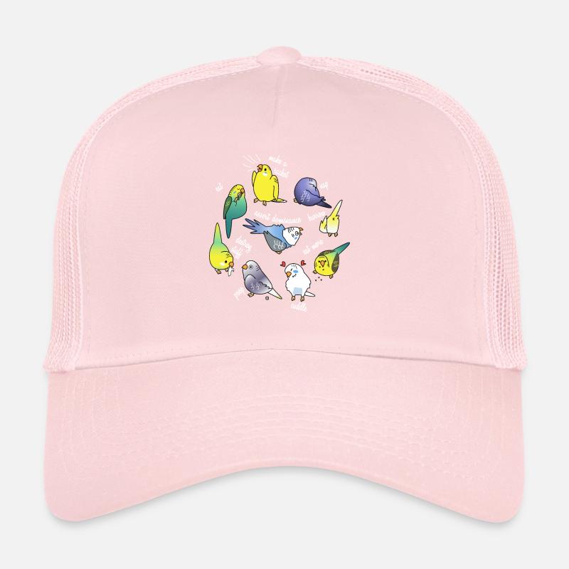 Budgerigar canary parrot Trucker Cap