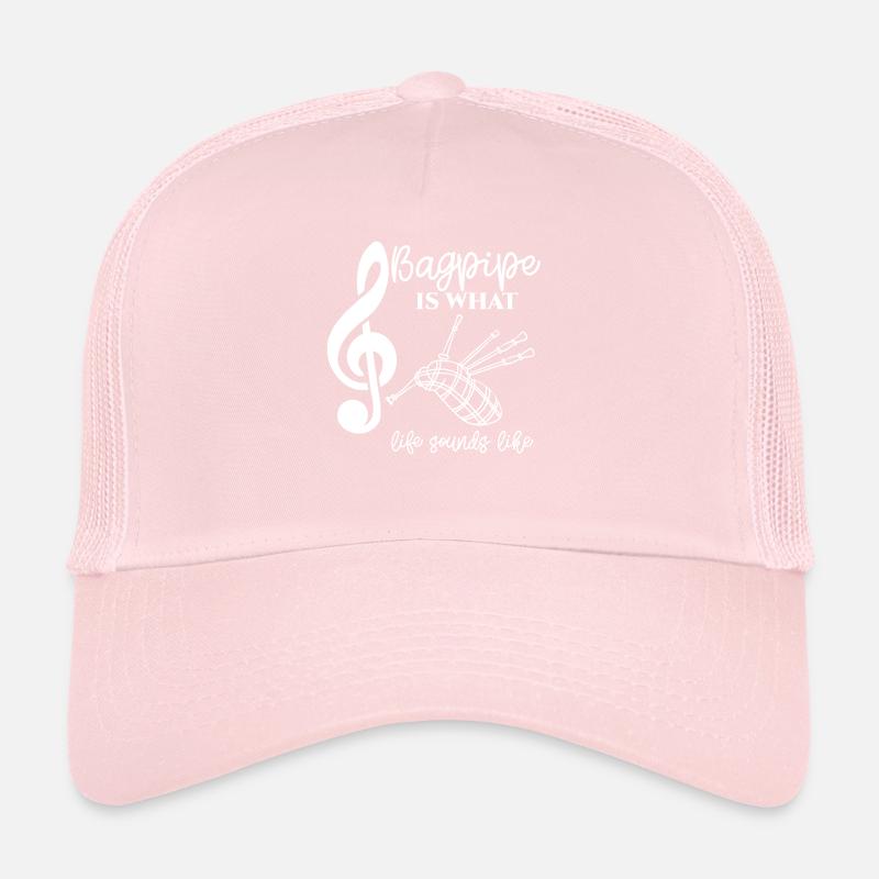 Cornemuse - cornemuse - joueur de cornemuse - la vie Casquette trucker 