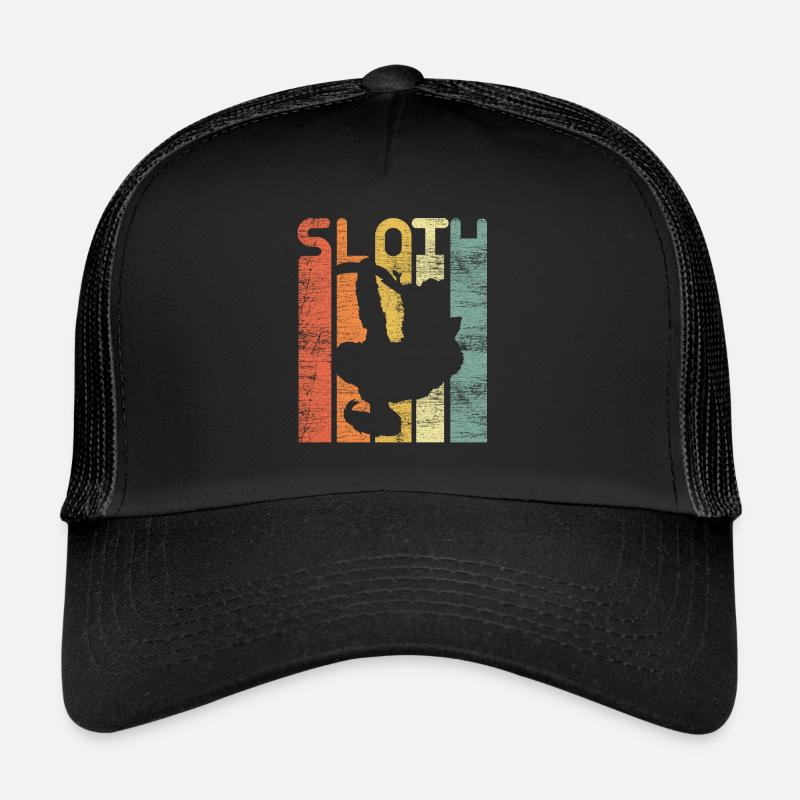 Sloth Central America Rainforest Trucker Cap