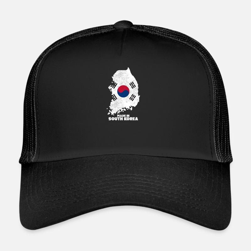 Corée du Sud Pays Asie Casquette trucker 