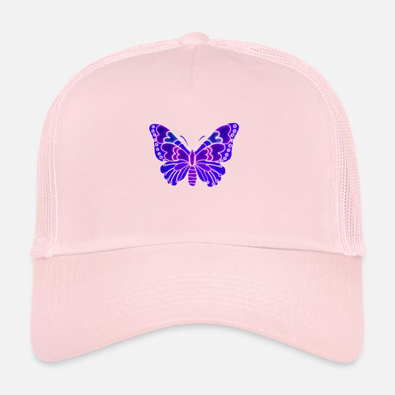 Beau papillon léger Casquette trucker 