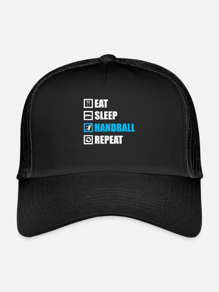 Handball - Trucker Cap - Schwarz/Schwarz
