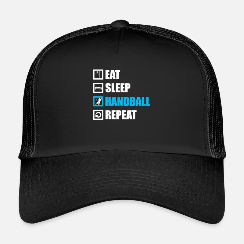 handball - Trucker Cap - black/black
