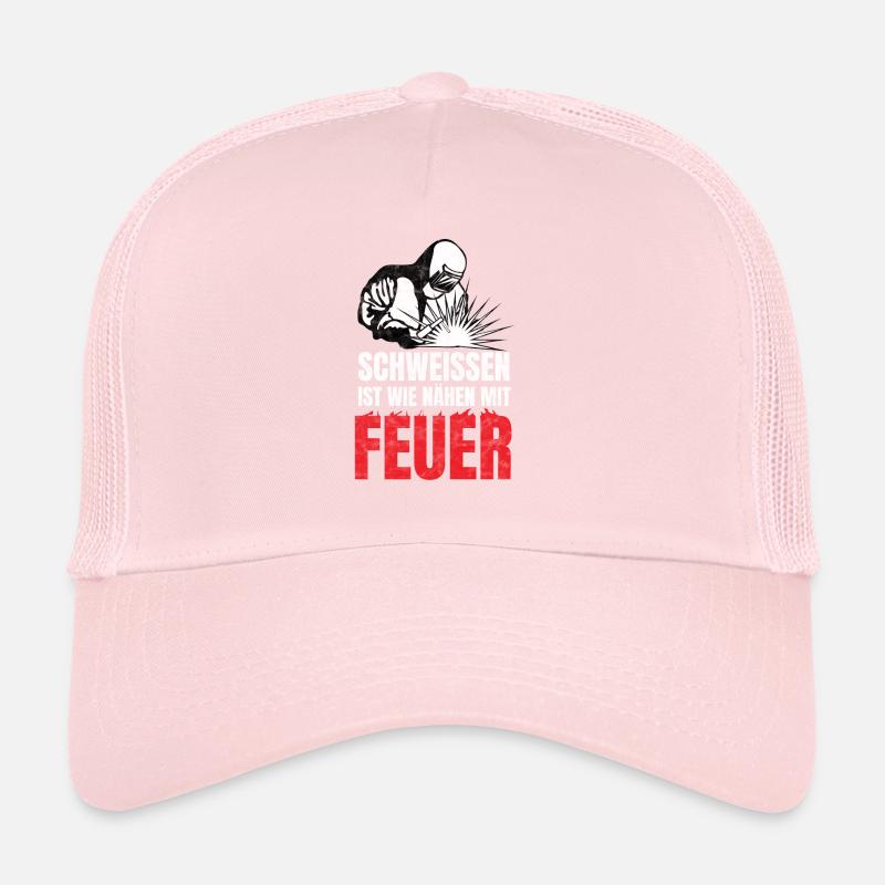 Welding is like sewing with fire Trucker Cap