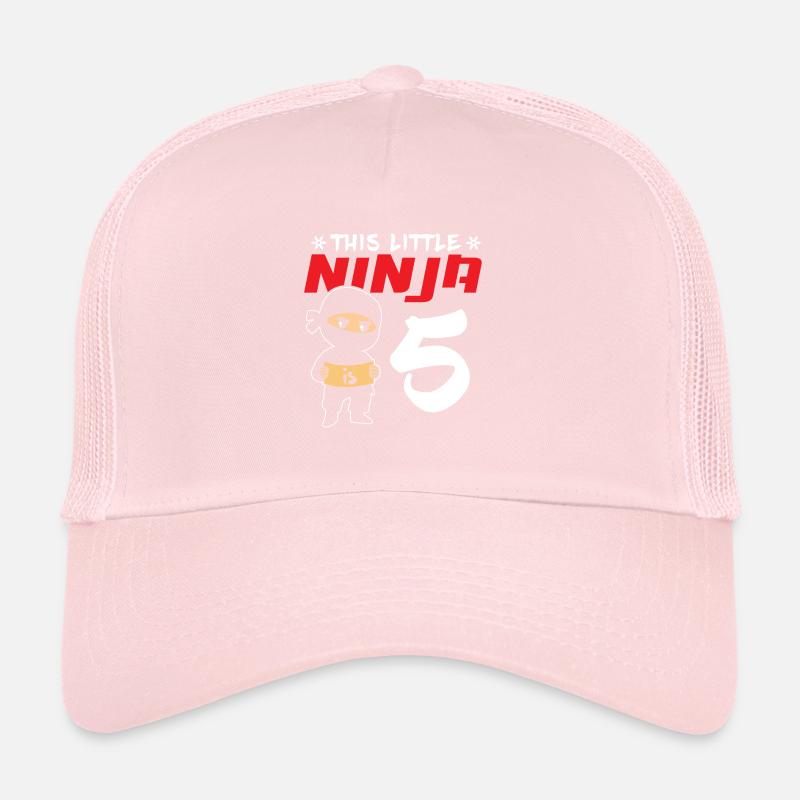 This Little Ninja Is 5 anniversaire idée cadeau Casquette trucker 