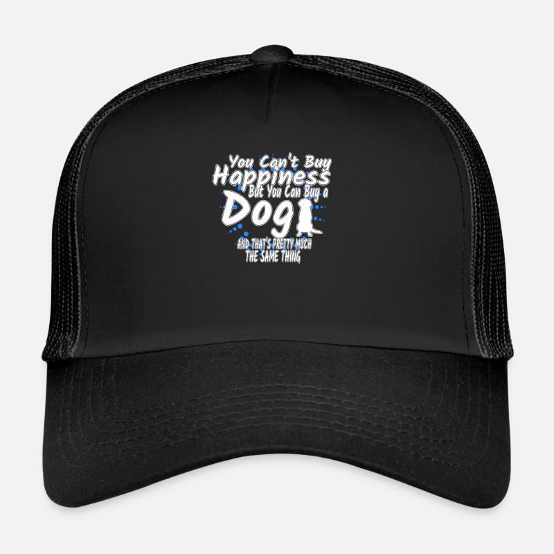 dog - Trucker Cap - black/black