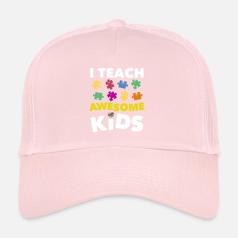 Autismus Lehrer Trucker Cap