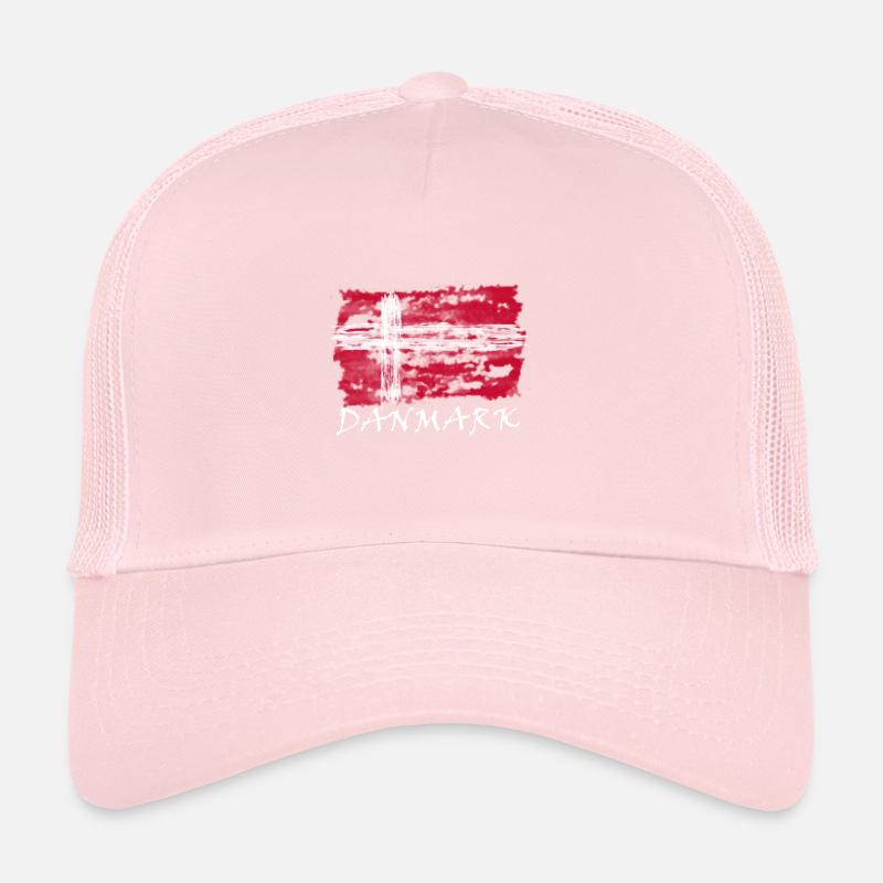 Drapeau danois Casquette trucker 