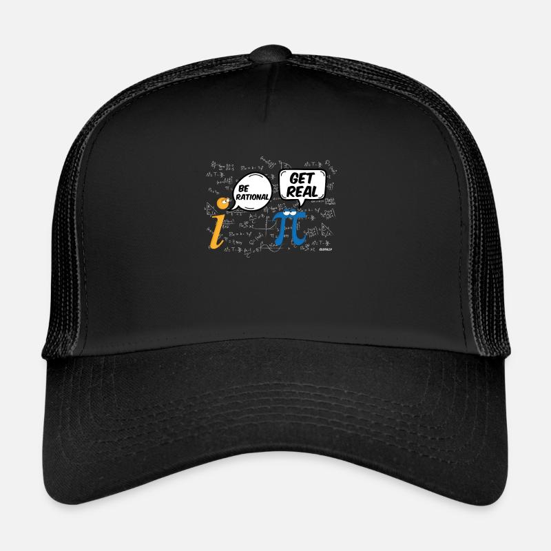Math T-Shirt Funny Pi Be Rational Trucker Cap
