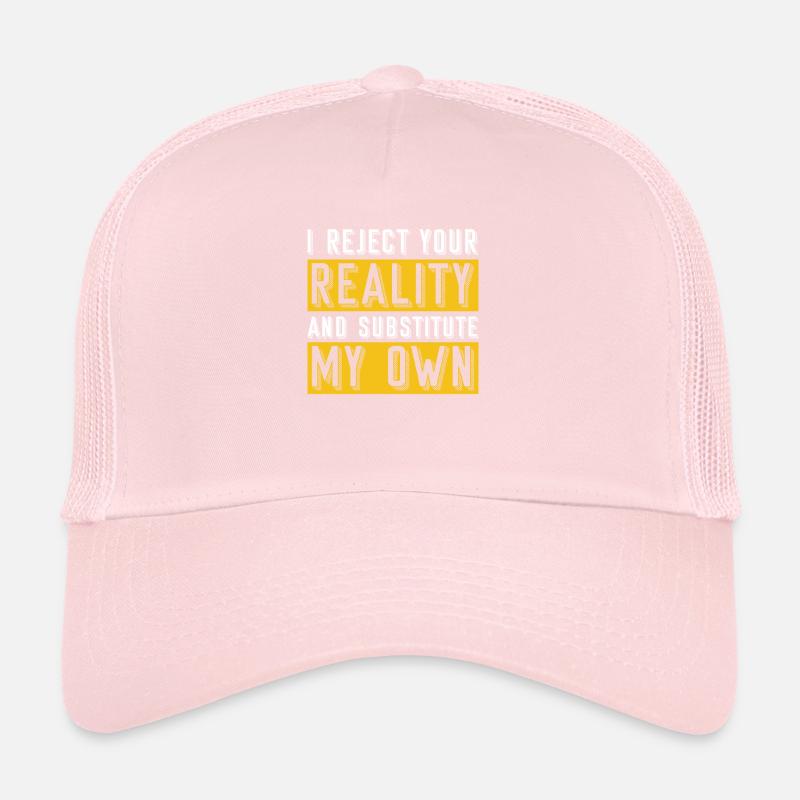 Réalité de la philosophie Casquette trucker 