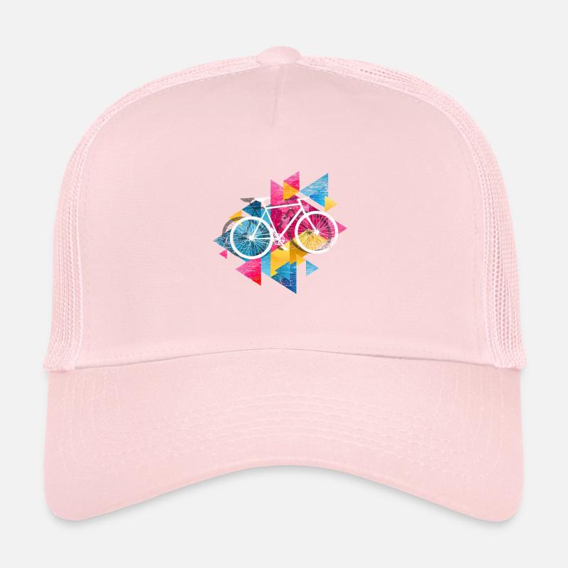 Roue de bicyclette Casquette trucker 