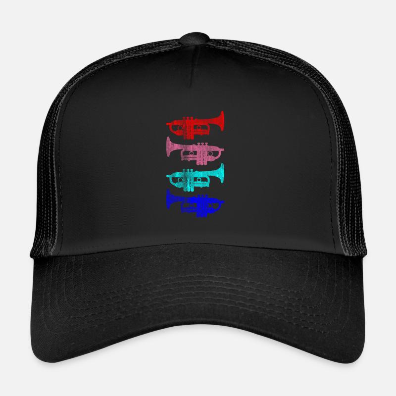 Instrument trompette Casquette trucker 