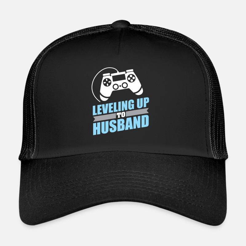 Gamer Engagement Leveling bis zum Ehemann Trucker Cap