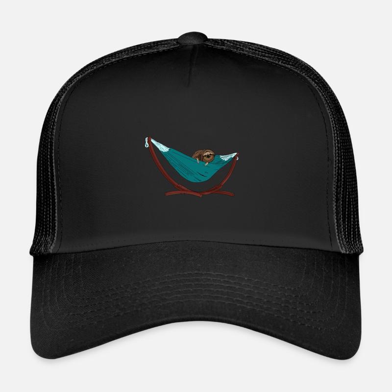 Faultier in Hängematte Geschenkidee für Kinder Trucker Cap