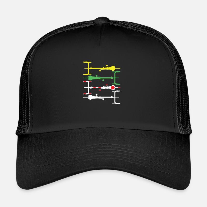 bicycle - Trucker Cap - black/black