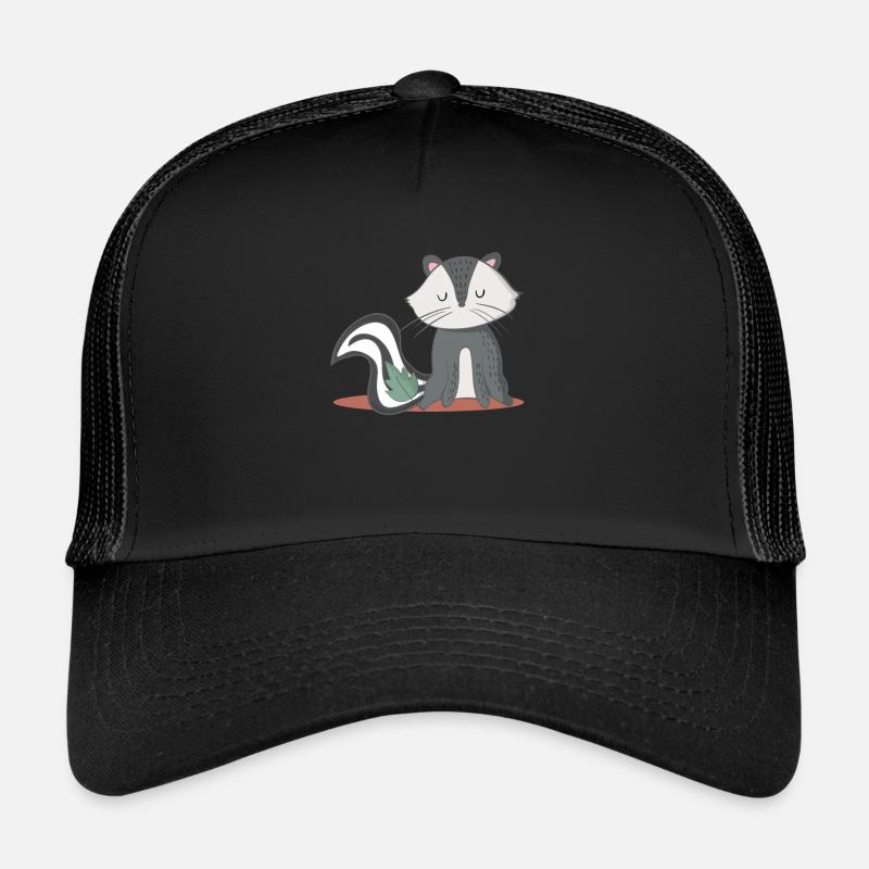 Créature boisée mignonne Casquette trucker 